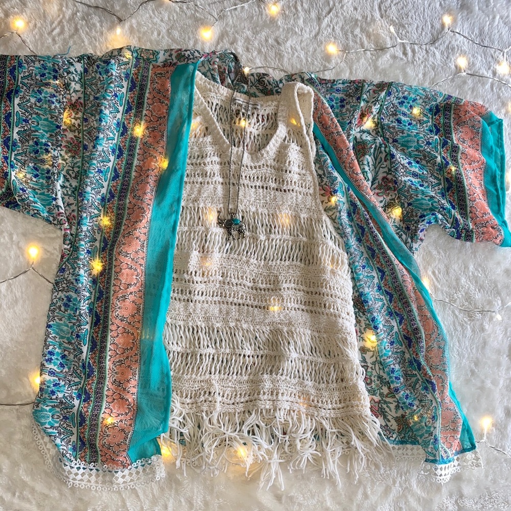 Crochet Fringe Top